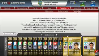 FIFA 12 PC Ultimate Team Gewinnspiel [upl. by Orly]