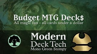 Budget Mono Green Stompy  Modern Deck Tech  35 [upl. by Eyak]