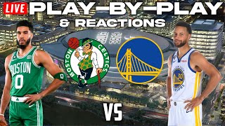 Boston Celtics vs Golden State Warriors  Live PlayByPlay amp Reactions [upl. by Ail]