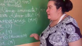 CLASE DE IDIOMA GUARANÍ  LOS SALUDOS [upl. by Kawasaki]