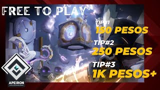 3 Tips Pano ka Kikita ng Libre sa Apeiron Free to Play Blockchain Game [upl. by Highams]