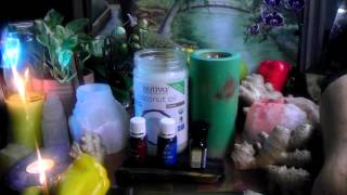 DIY Coconut Oil Frankincense amp Myrrh Body Hydration Using Essential Oils [upl. by Cerelly564]