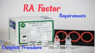 RA Factor Test in Urdu Hindi  Serology  Sajid Medical Lab Technology [upl. by Lindahl]