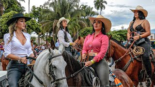 CABALGATA en Caicedonia  Valle 🐴 COLOMBIA 2023 [upl. by Ahusoj]