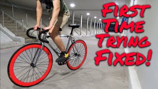 Fixed Gear Bikes  First Reactions [upl. by Tompkins]