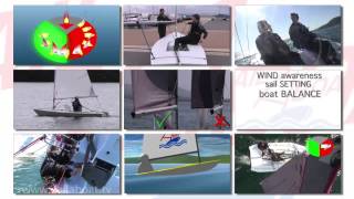 Learn how to Sail a Dinghy  small boat [upl. by Anirbed]