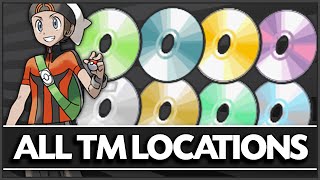 How amp Where to Get  All TM Locations in Pokemon Omega Ruby amp Alpha Sapphire [upl. by Horwath]