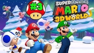 ABM Super Mario 3D World Walkthrough  3 HD [upl. by Silohcin625]