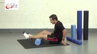 Myofascial Release amp Leg Massage Exercises using the 66fit Foam Roller  Part 1 [upl. by Yror616]