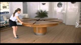 Expandable‑Round‑Dining‑Table [upl. by Munniks879]