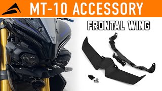 Yamaha MT10 2022  Frontal Wing Accessory [upl. by Prissie]