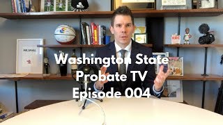 What is a Disclaimer in Probate  Washington Probate TV 004 [upl. by Sheilah]