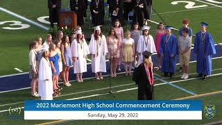 Mariemont High School Graduation Ceremony 2022 [upl. by Aylat]