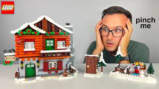 LEGO Alpine Lodge is unbelievable Review [upl. by Sacttler]