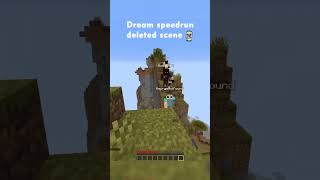 Dream Manhunt deleted scene shorts minecraft dream [upl. by Yroj]