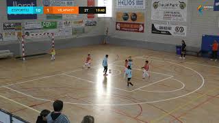 EN DIRECTO PREBENJAMIN LLORET ESPORTIU VS VILAFANT  FITEL TELEVISIÓN [upl. by Athena]