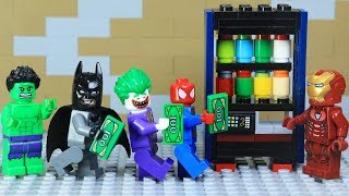 Lego Superhero Ironman Build Vending Machine [upl. by Bakki892]