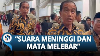 REAKSI Jokowi Dituding jadi Dalang Gagalnya Anies Maju Pilkada Mata Melebar dan Suara Meninggi [upl. by Ivetts]