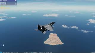 DCS  Steel in F15E patrolling the skies over Persian Gulf [upl. by Sofie]