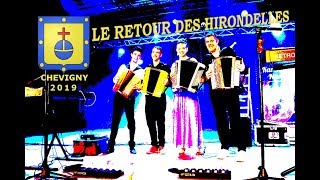 CHEVIGNY 2019  Le Retour des hirondelles Medley [upl. by Hauge]