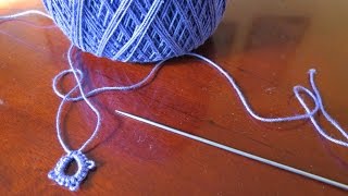 Needle Tatting for Beginners [upl. by Norvil]