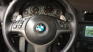 Установка руля от M3 CSL E46 на 540iA E39 Install the steering wheel of the M3 CSL E46 on 540iA E39 [upl. by Hank348]