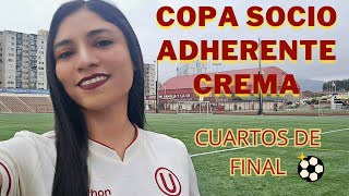 COPA SOCIO ADHERENTE CREMA CUARTOS DE FINAL [upl. by Airtened]