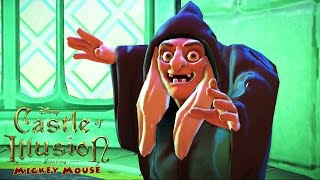 Castle of Illusion Starring Mickey Mouse 06 Bruxa Mizrabel  Batalha Final HD gameplay [upl. by Akfir]