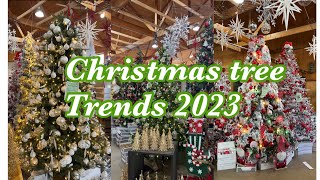 Christmas tree trends 2023 christmastree ornaments [upl. by Deevan]