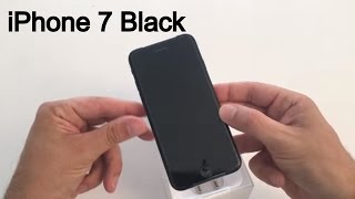 iPhone 7 Black  Déballage et prise en main [upl. by Ardnuat]