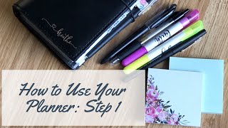 The Secret to Using a Paper Planner How to Use a Planner Step 1 [upl. by February]