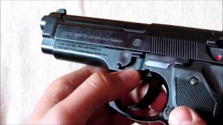 Beretta 92 FS Review HD [upl. by Pellet741]