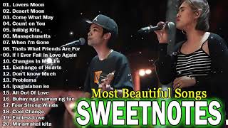 SWEETNOTES Most Beautiful Love Songs 💟 Lover Moon Come What May🌺 SWEETNOTES Cover Playlist 2024 [upl. by Roi]