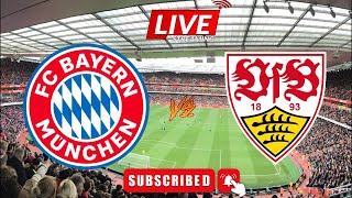 FC Bayern München vs VfB Stuttgart LiveÜbertragung Bundesliga komplett im LiveStreaming [upl. by Ahsiek]