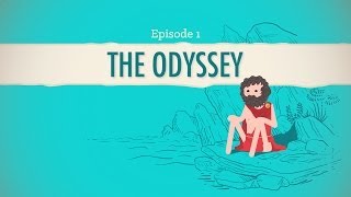 A Long and Difficult Journey or The Odyssey Crash Course Literature 201 [upl. by Trask705]