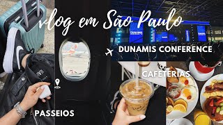 VLOG SÃO PAULO  Dunamis Conf’ 23  passeando por SP amp conhecendo cafeterias [upl. by Haceber]