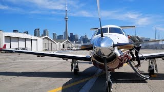 Flying a PC12 at one of the coolest airports in the world [upl. by Benia]