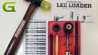 The Lee Loader  Reloading on a barebones budget [upl. by Hadsall]