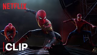 All The Peters Assemble  Spiderman No Way Home  Netflix India [upl. by Wilhelmina]