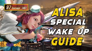 Tekken 8 Alisa Guide  Special Wake Up [upl. by Aneed508]