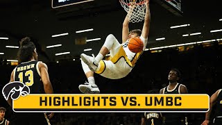 UMBC at Iowa  Highlights  Big Ten Womens Basketball  Dec 20 2023 [upl. by Ursi]