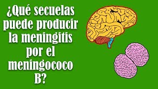 ¿Qué secuelas puede producir la meningitis por el meningococo B [upl. by Lederer954]