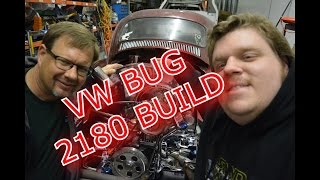 1969 VW BUG 2180 STROKER BUILD [upl. by Imar]