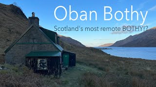 Oban Bothy  Bothy overnighter in Scotlands most remote Bothy [upl. by Araeic33]