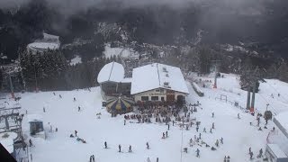 ☼ Skiing in Austria  Zauberberg Semmering Hirschenkogel [upl. by Nnylsoj]