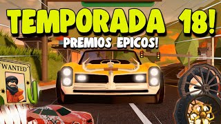 📢TODOS los PREMIOS de la TEMPORADA 18 en JAILBREAK 🏜️  Octubre 2023 [upl. by Nohtanoj]