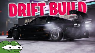 Building a DRIFT 180sx In CarX Street [upl. by Manny]