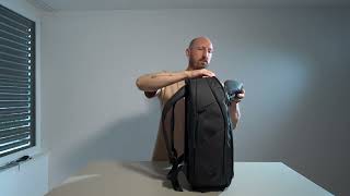 Review of the Peak Design Travel Backpack 30L with the Camera Cube V2 [upl. by Jagir]