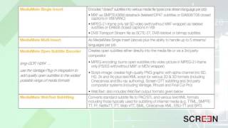 MediaMate  Subtitling File Based Workflows [upl. by Lodge]