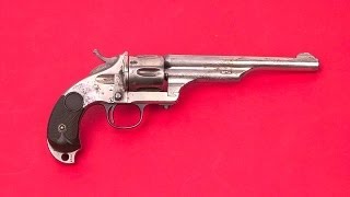 Shooting the Merwin Hulbert Army Model Revolver [upl. by Kleper]